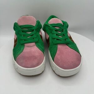 NEW Jeffrey Campbell Limit Platform Women Sneakers SZ 8 CLR Pink/Green MSRP $181